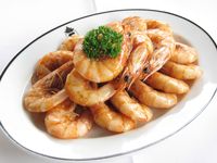 gebackene shrimps